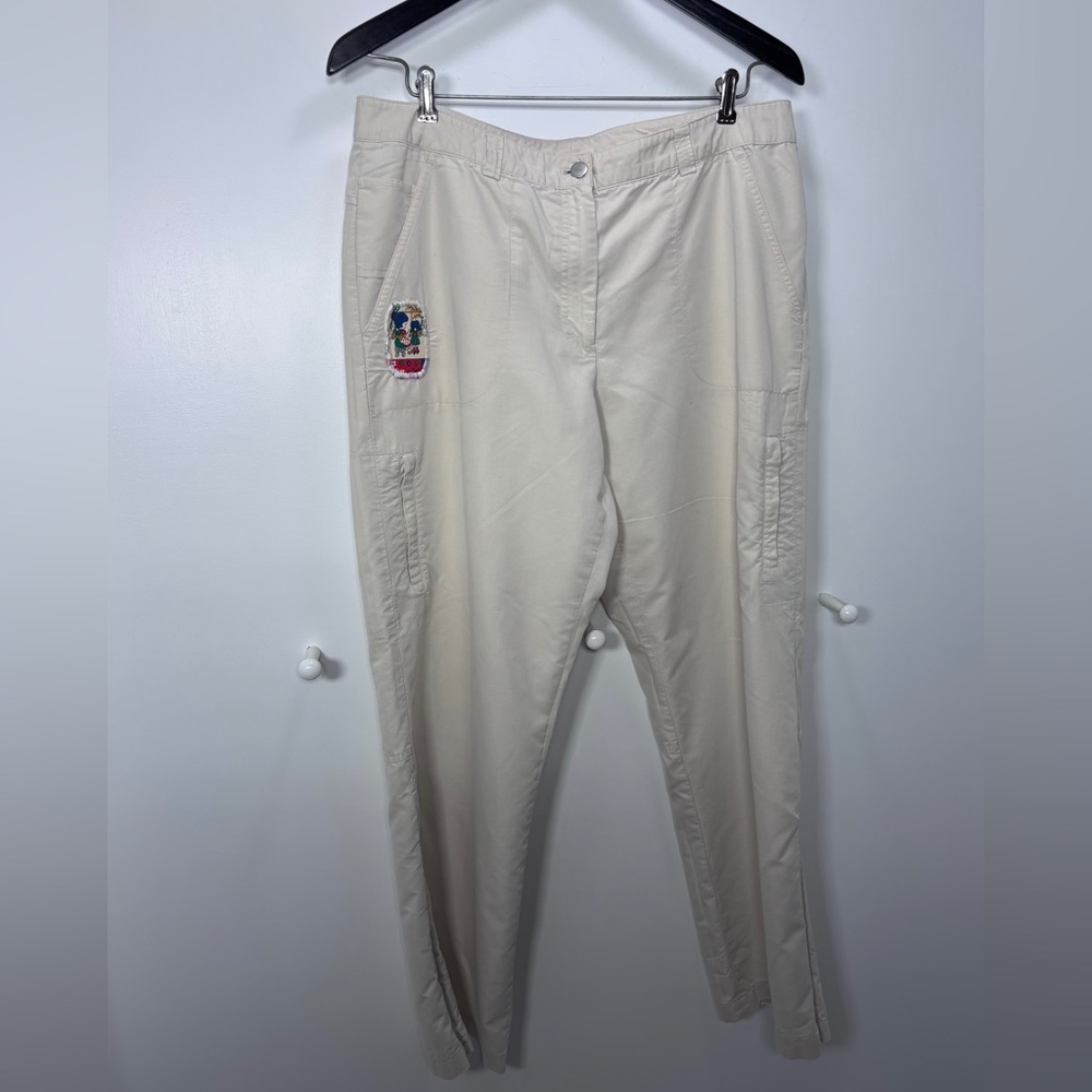 Greg Norman Collection Tan Ankle Pants